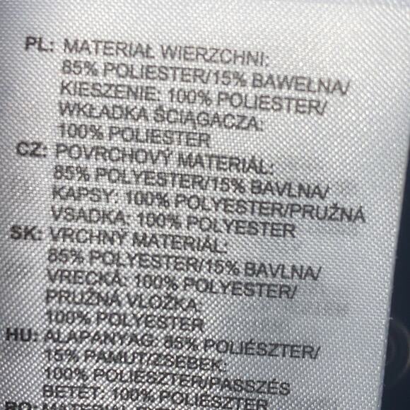 Adidas Youth Size 12-14 Jacket ROYAL BLUE Full Zip Buttons Side - Picture 9 of 9